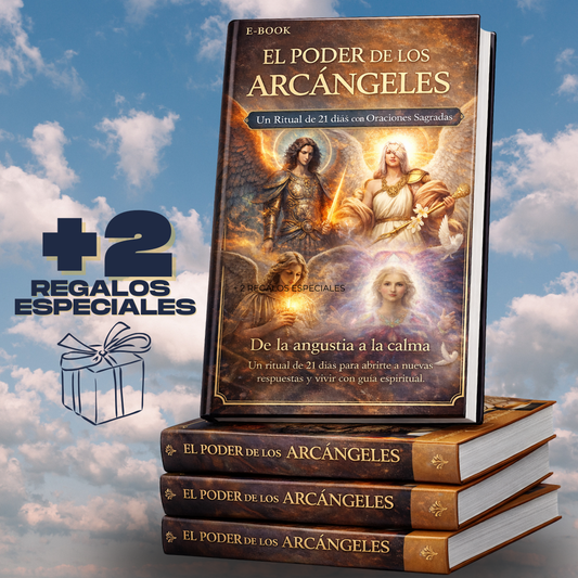 ACTIVA TU RITUAL DE 21 DIAS CON LOS ARCANGELES + 2 REGALOS ESPECIALES + LIBERA BLOQUEOS QUE TE LIMITAN, RECONECTA CON TU INTUICIÓN Y CON TU PROPOSITO DE VIDA